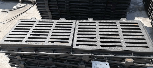 岑溪球墨铸铁连体双篦展示